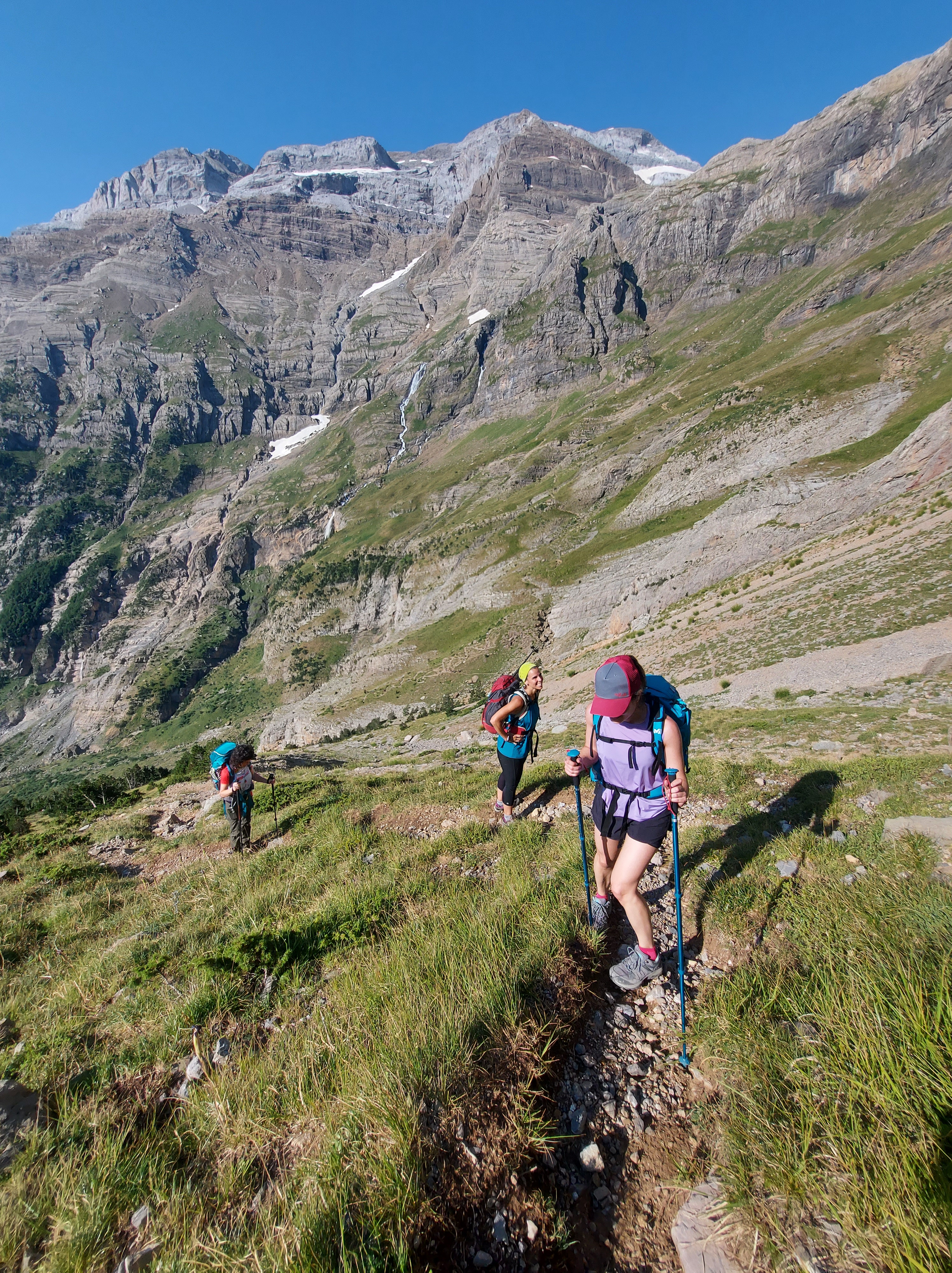 Empezando el Puerto La Lera.